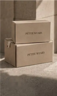 Petite Wears shipping boxes